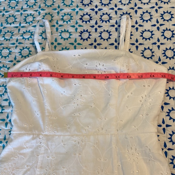 ⚡️Last Days! Crystal Doll White Eyelet Dress S - Picture 6 of 11